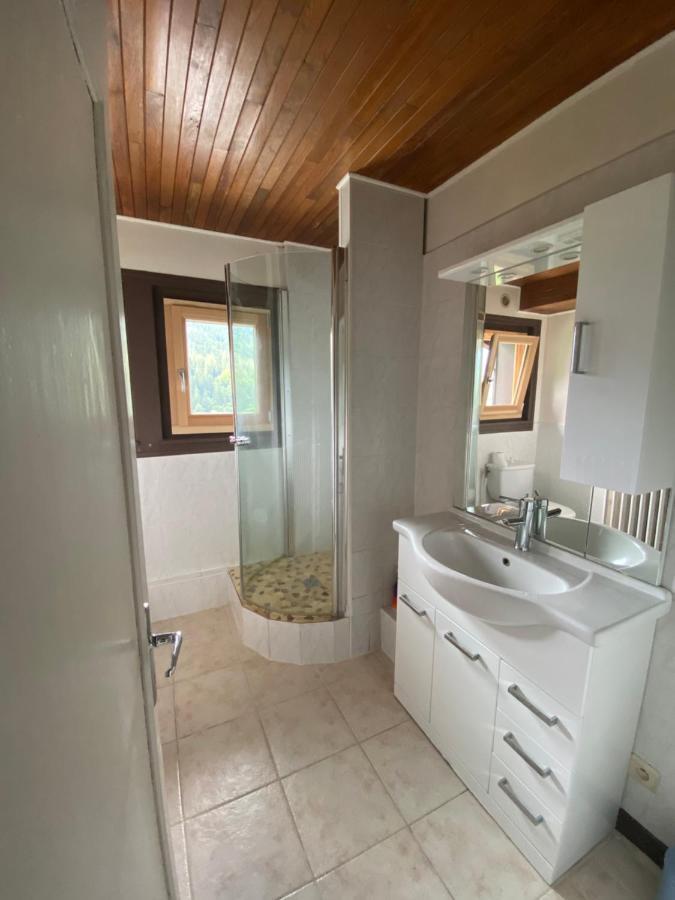 Logement Mansarde Dans Maison Avec Jardin En Bord De Piste, Vue Montagne Les Houches Kültér fotó