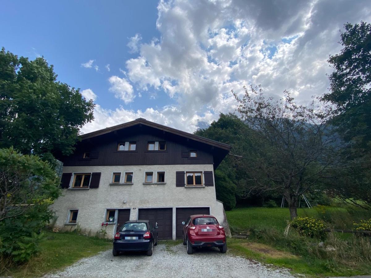 Logement Mansarde Dans Maison Avec Jardin En Bord De Piste, Vue Montagne Les Houches Kültér fotó